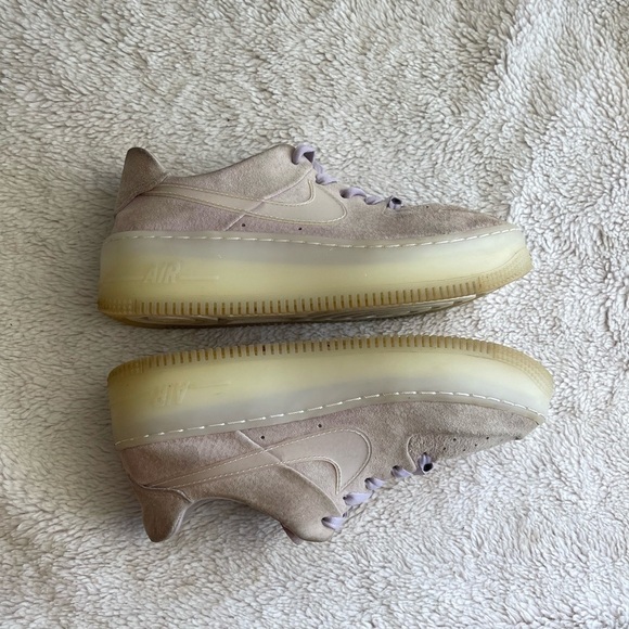 Nike Air Force 1 Low Sage LX Violet Mist Purple Lace up AR5409-500 - Picture 4 of 11